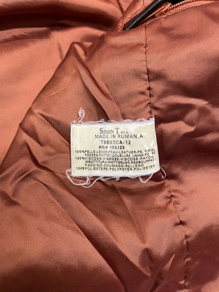 2000s Armani Biker Black Leather Jacket fMxkzjp 11