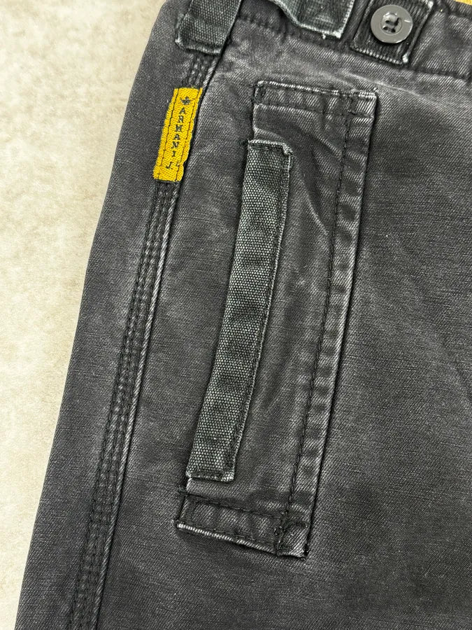 2000s Armani Black Cargo Pants GtbmCEr 10
