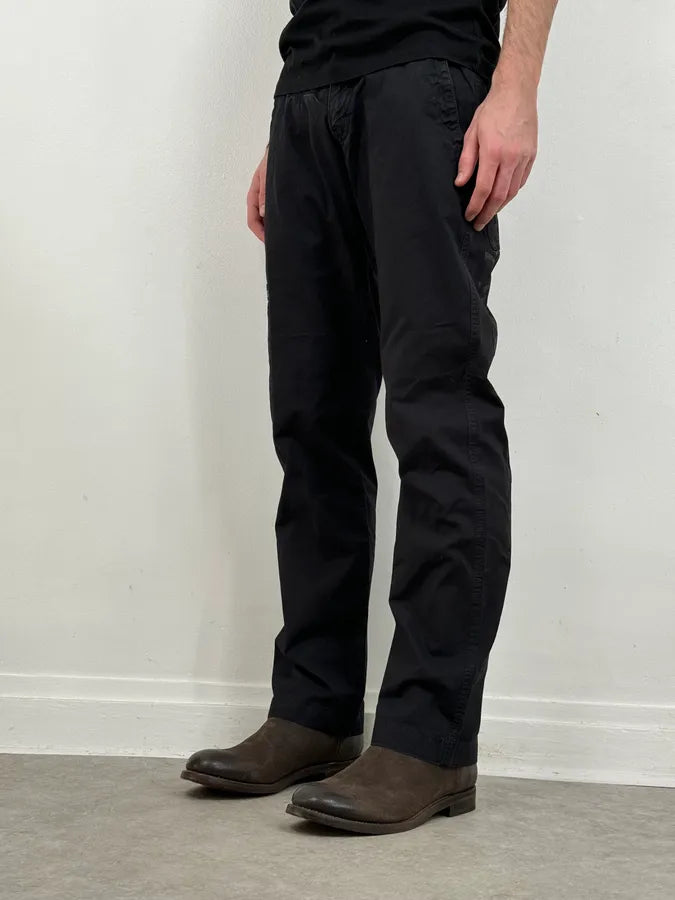 2000s Armani Black Cozy Signature Pants vCbRyOL 2