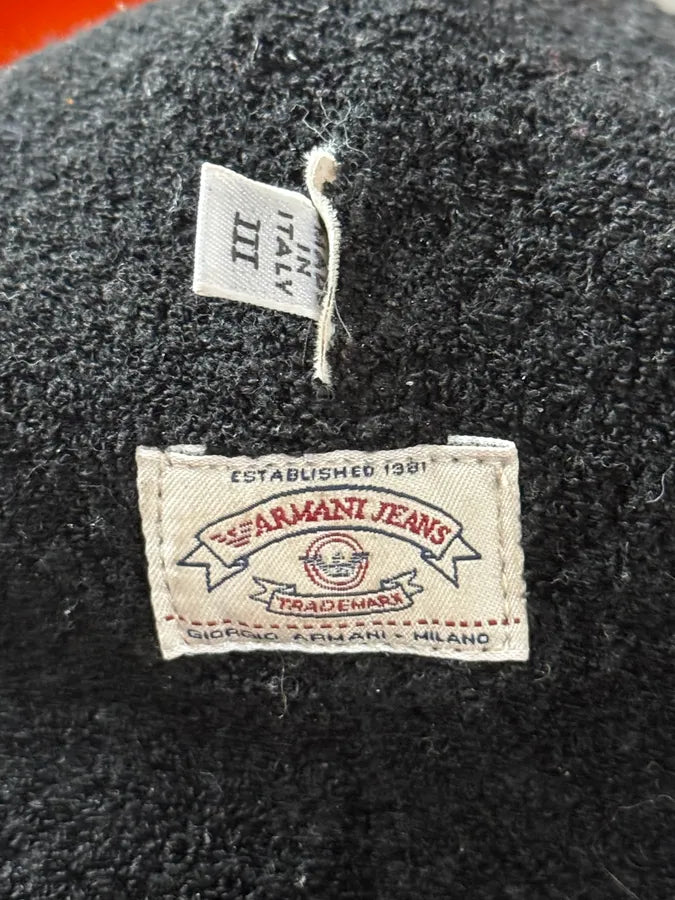 2000s Armani Black Hybrid Cozy Chapka Hat gUsonCe 5