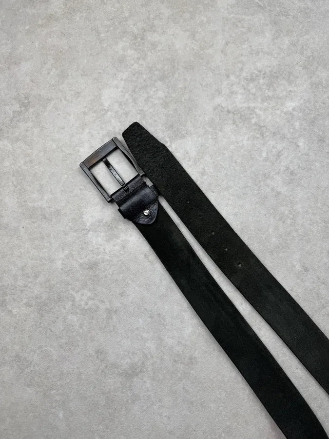 2000s Armani Black Leather Premium Belt kwbcufM 7