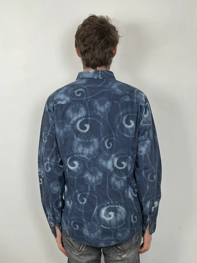 2000s Armani Black Obscure Monster Asian Shirt tPNqAcT 2