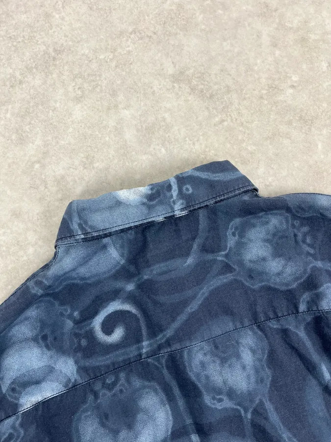 2000s Armani Black Obscure Monster Asian Shirt tPNqAcT 6