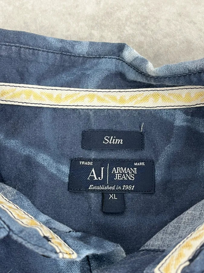 2000s Armani Black Obscure Monster Asian Shirt tPNqAcT 9