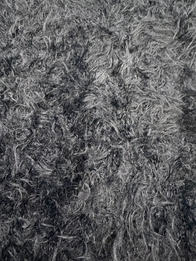 2000s Armani Black Plushed Fur Sweater (S/M) NtvjDWi 7