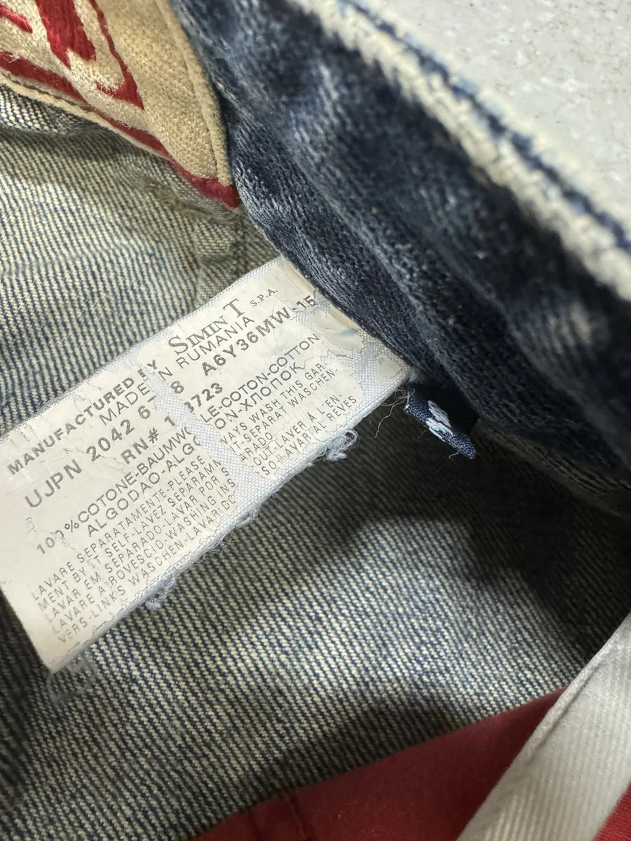 2000s Armani Blue Cargo Denim Jeans HSHjUjl 6