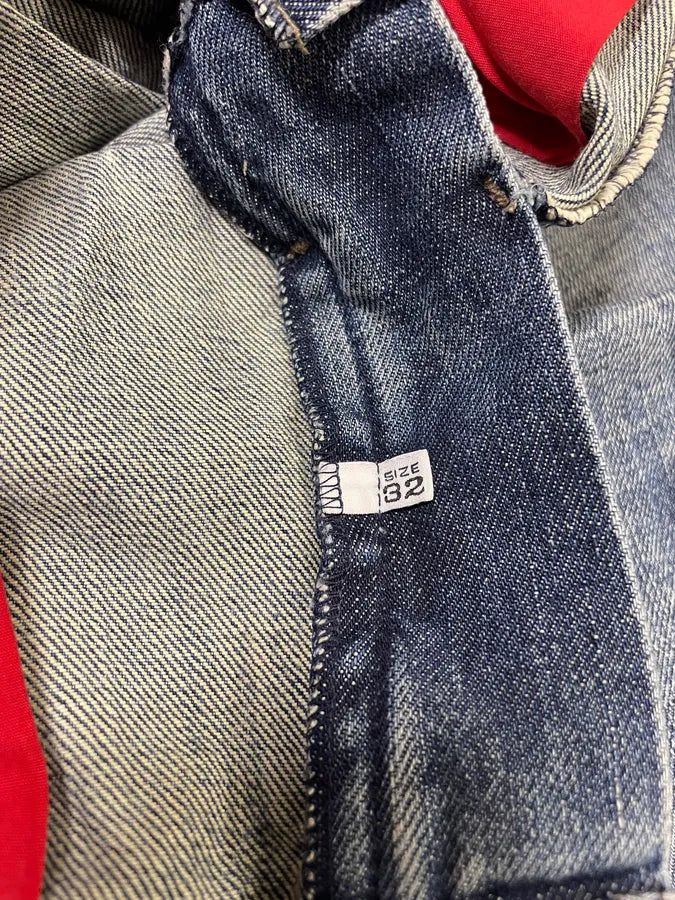 2000s Armani Blue Cargo Faded Denim Jeans (S/M) OsUPruo 12