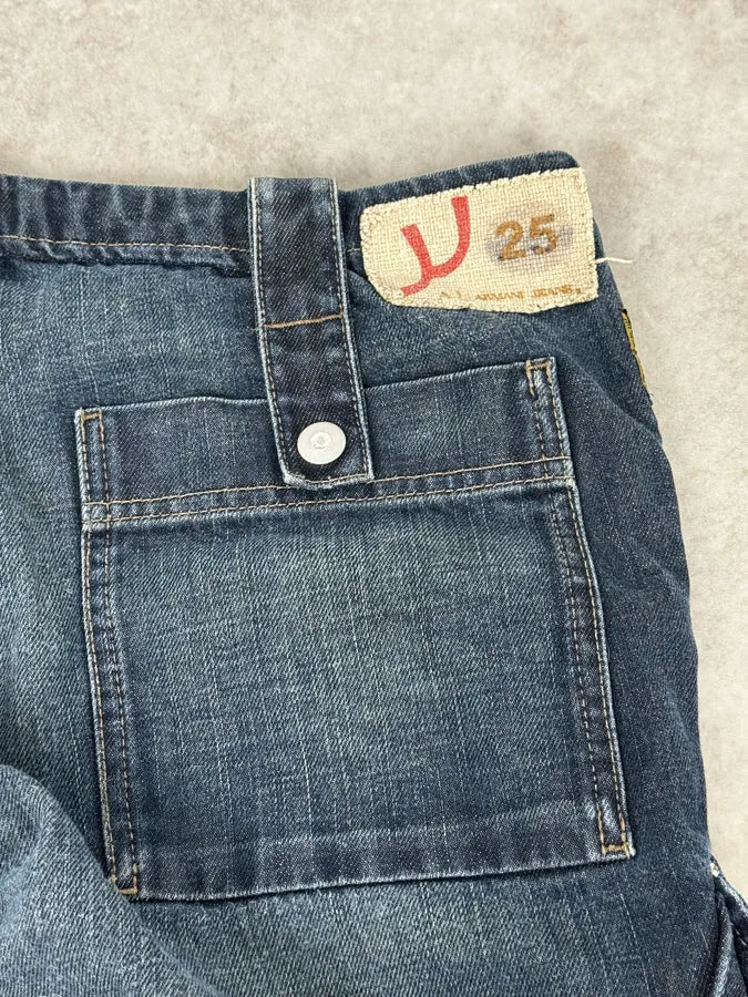 AW2005 Armani Blue Faded Cargo Denim nCowmzv 8