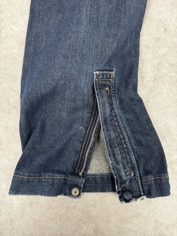 AW2005 Armani Blue Faded Cargo Denim nCowmzv 10