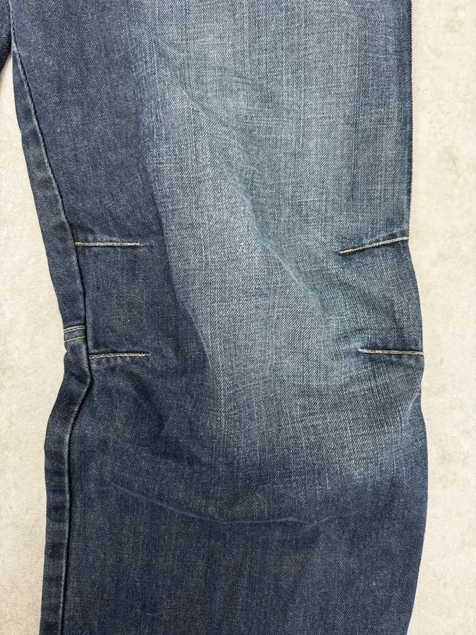 AW2005 Armani Blue Faded Cargo Denim nCowmzv 9