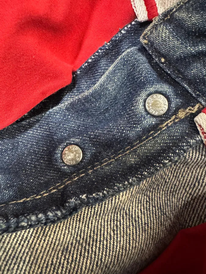 2000s Armani Blue Faded Denim Jeans (M) FwqlWVg 10