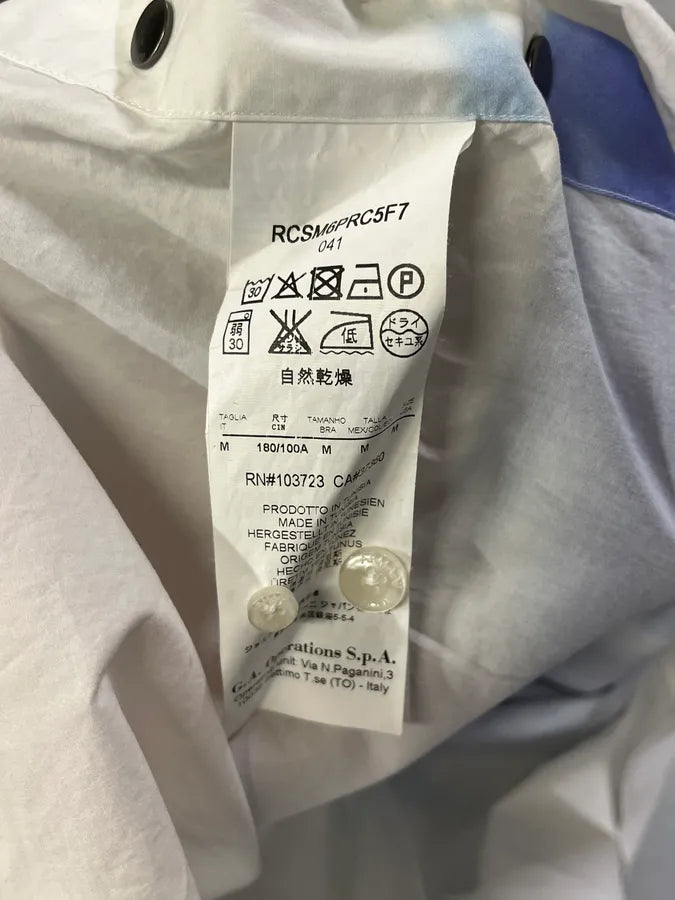 2000s Armani Blue Sky Cloud Shirt bUnVfkA 7