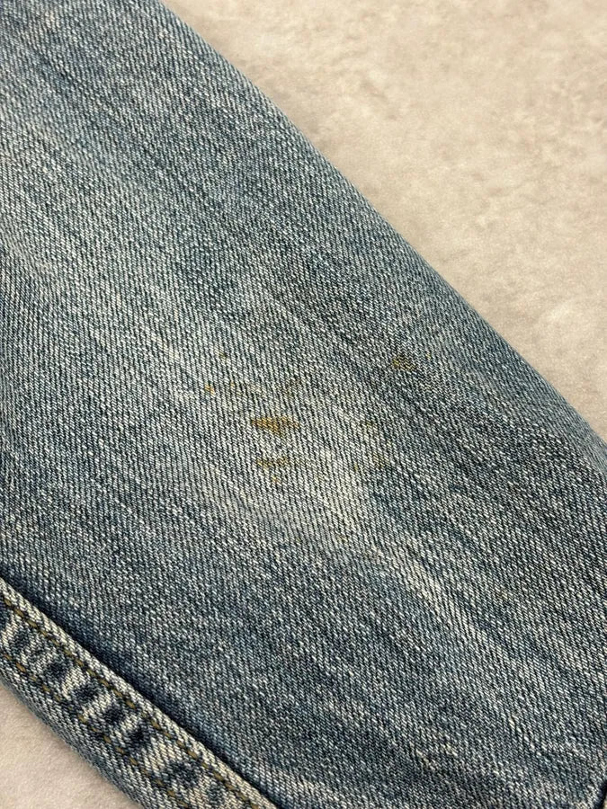 2000s Armani Blue Soft Denim Jacket LyueoyR 10