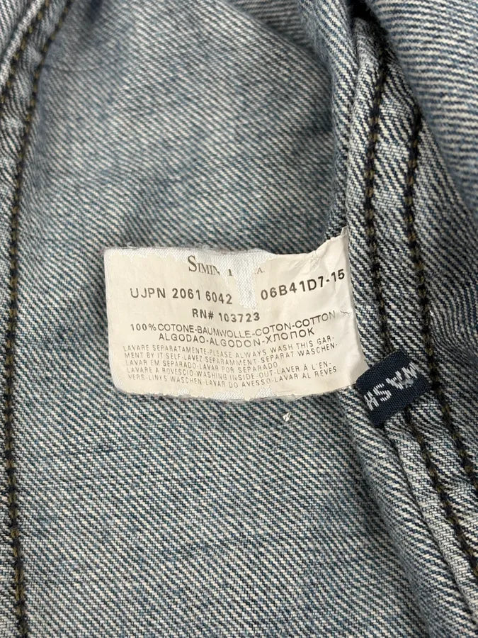 2000s Armani Blue Soft Denim Jacket LyueoyR 9