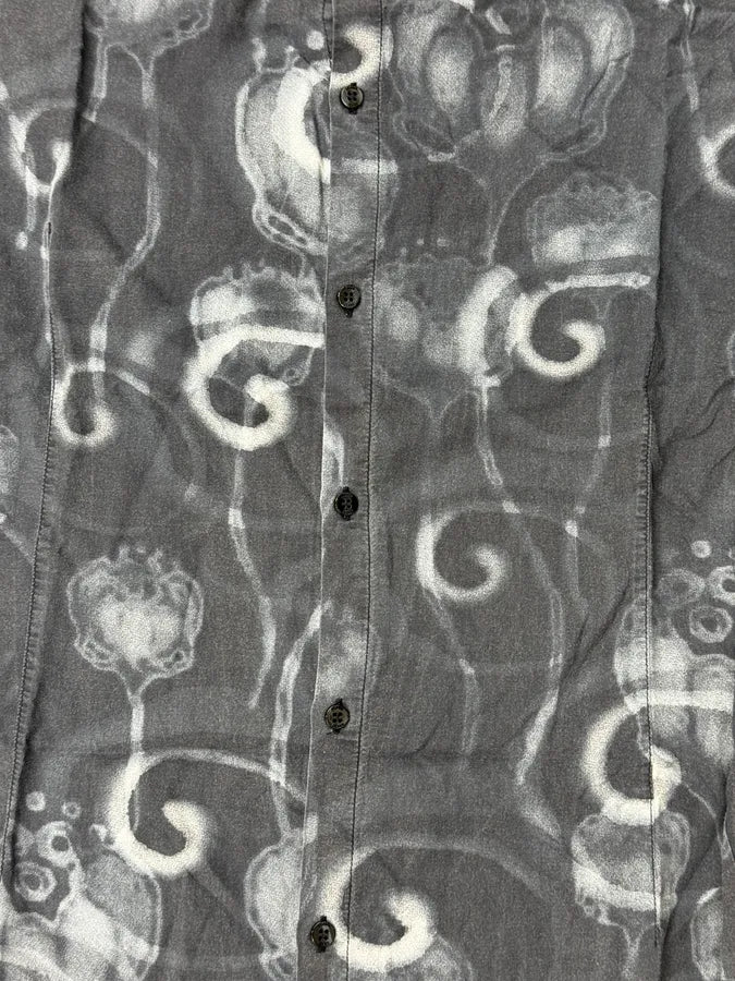 2000s Armani Blue Washed Psycho Shirt gGhLuMV 8