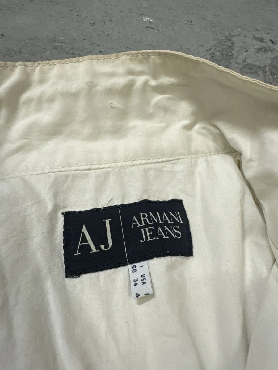 2000s Armani Bondage Light White Jacket LutpMnd 12