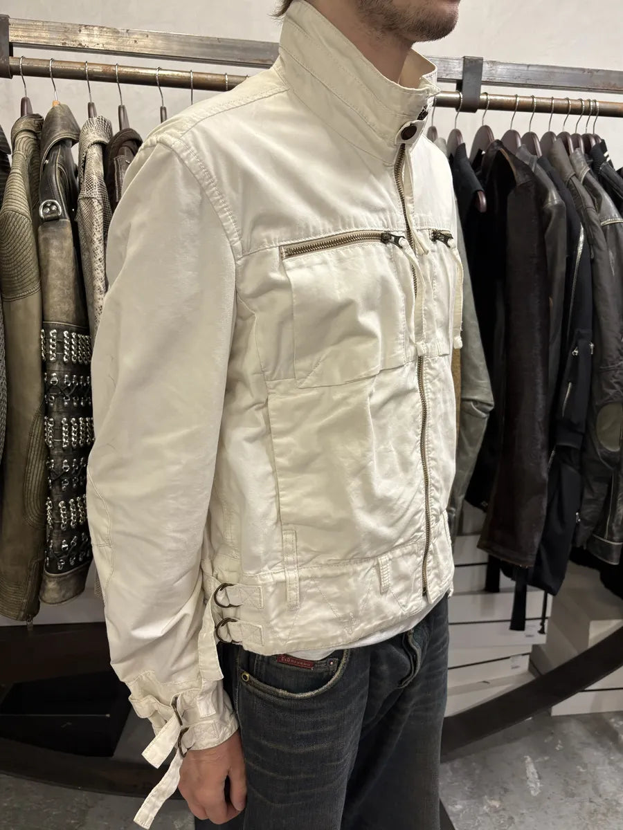 2000s Armani Bondage Light White Jacket LutpMnd 2