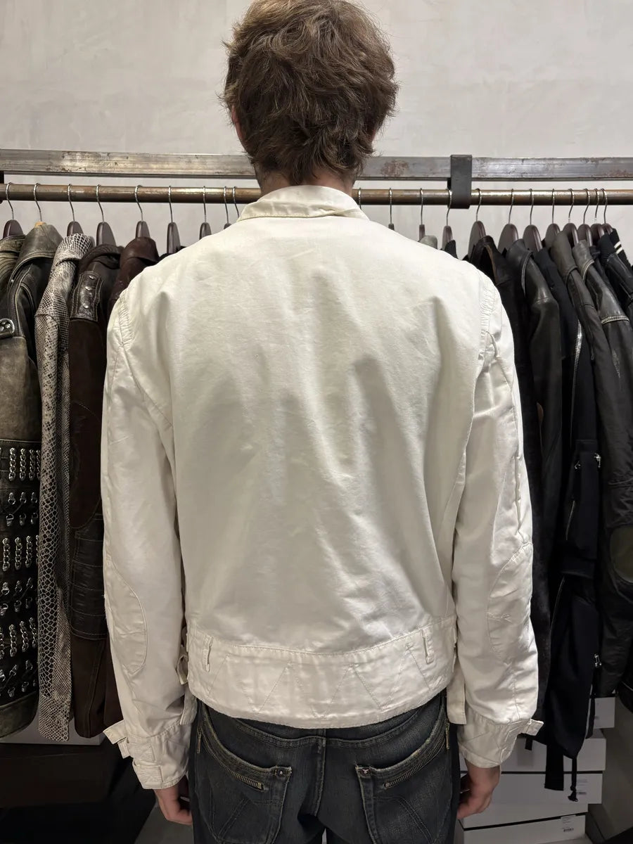 2000s Armani Bondage Light White Jacket LutpMnd 3