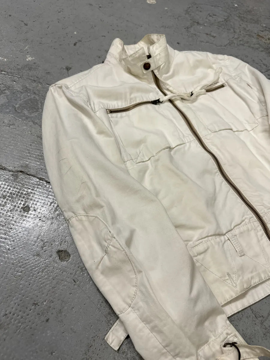 2000s Armani Bondage Light White Jacket LutpMnd 6