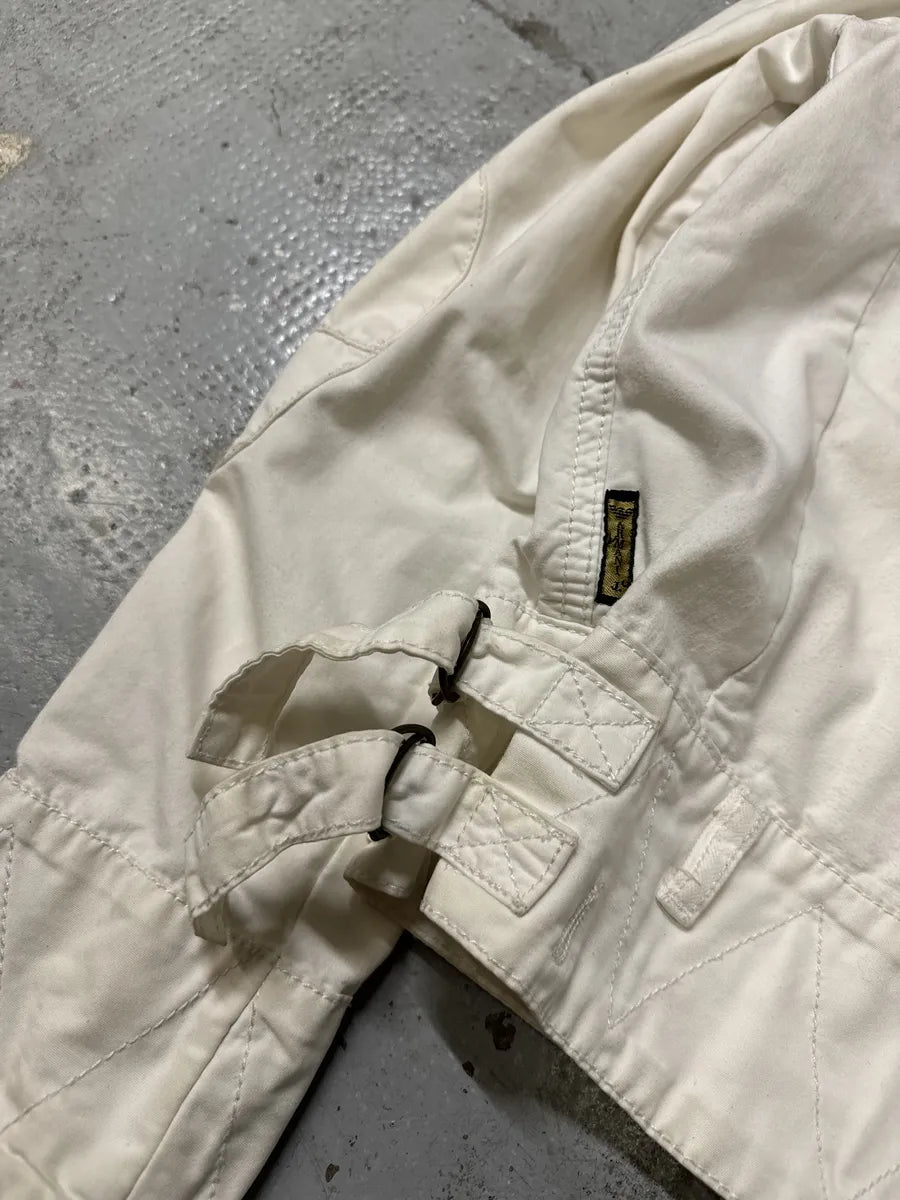 2000s Armani Bondage Light White Jacket LutpMnd 8