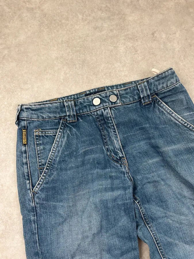 2000s Armani Bondage Zip Denim Jeans DwPQUjS 5