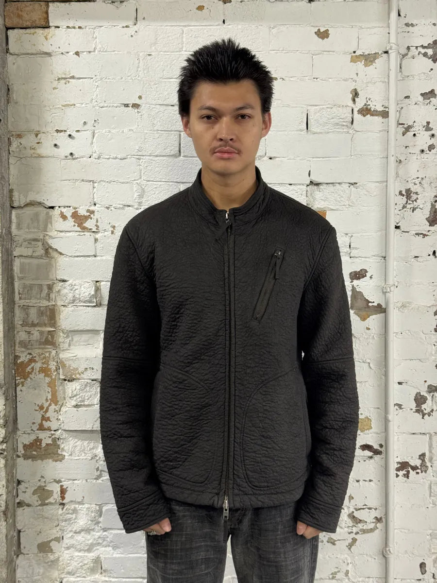 2000s Armani Brown Faux Fur Zip-up Jacket joXABsm 2