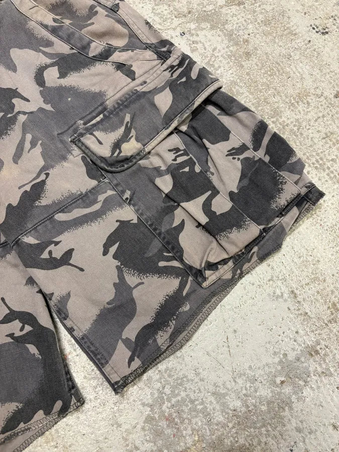 2000s Armani Camo Military Cargo Short fsuyzNz 4