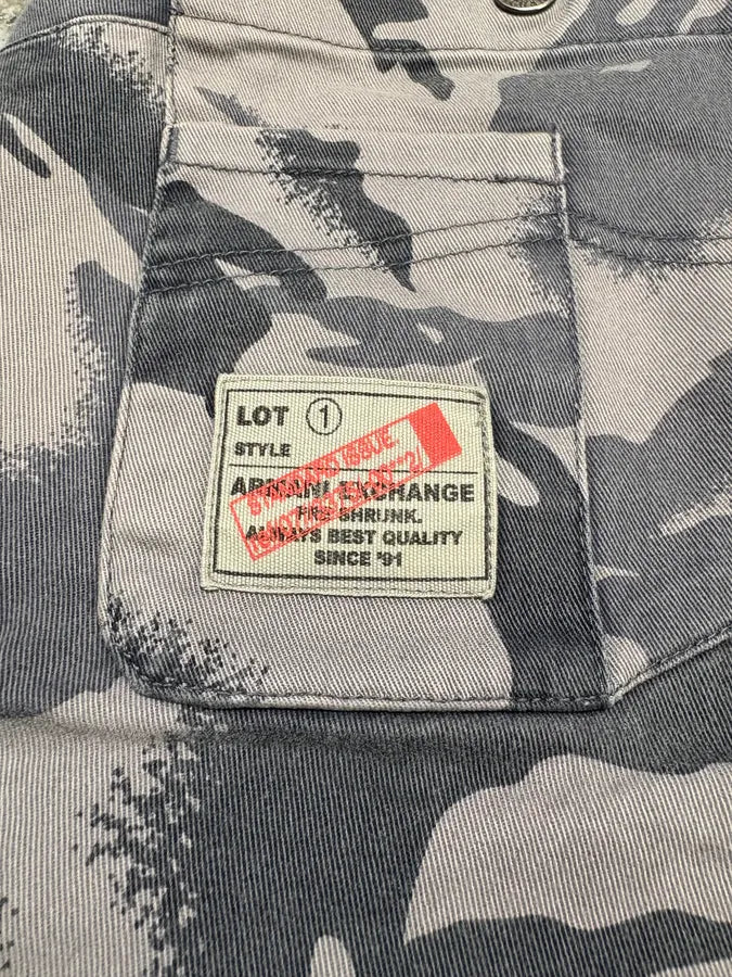 2000s Armani Camo Military Cargo Short fsuyzNz 5