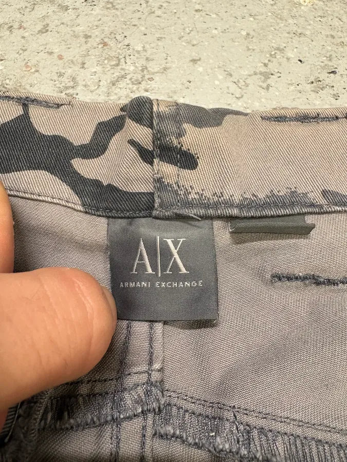 2000s Armani Camo Military Cargo Short fsuyzNz 7