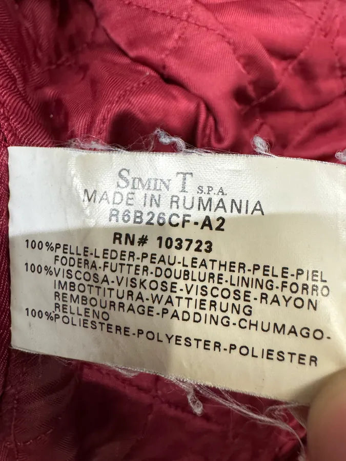 2000s Armani Crab Brown Grey Aged Leather Jacket PmOFoyi 9