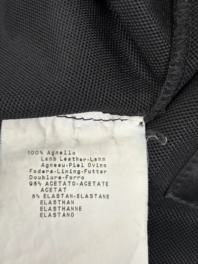 SS2011 Emporio Armani Black Hybrid Jacket bzVkwGE 9