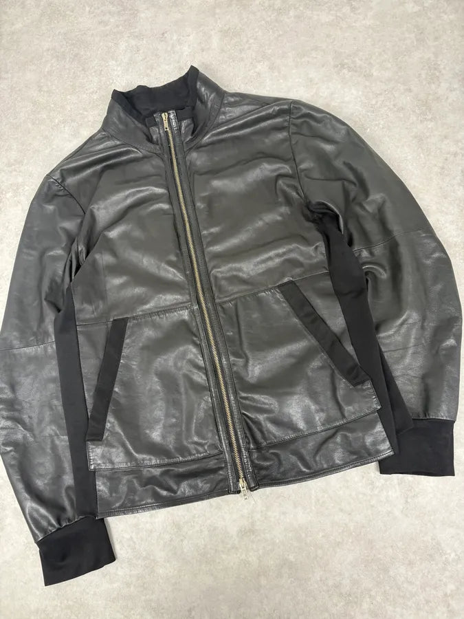 SS2011 Emporio Armani Black Hybrid Jacket bzVkwGE 4