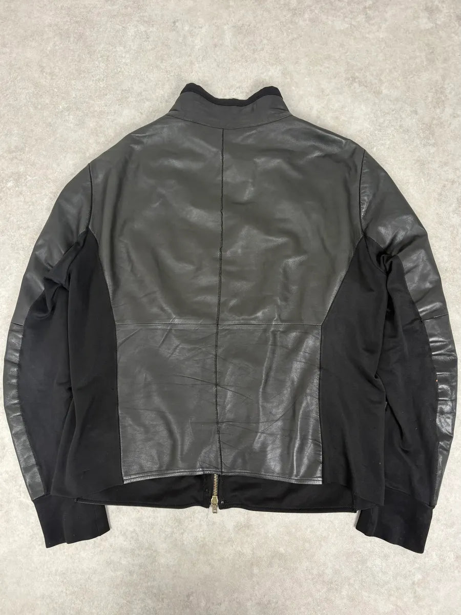 SS2011 Emporio Armani Black Hybrid Jacket bzVkwGE 5