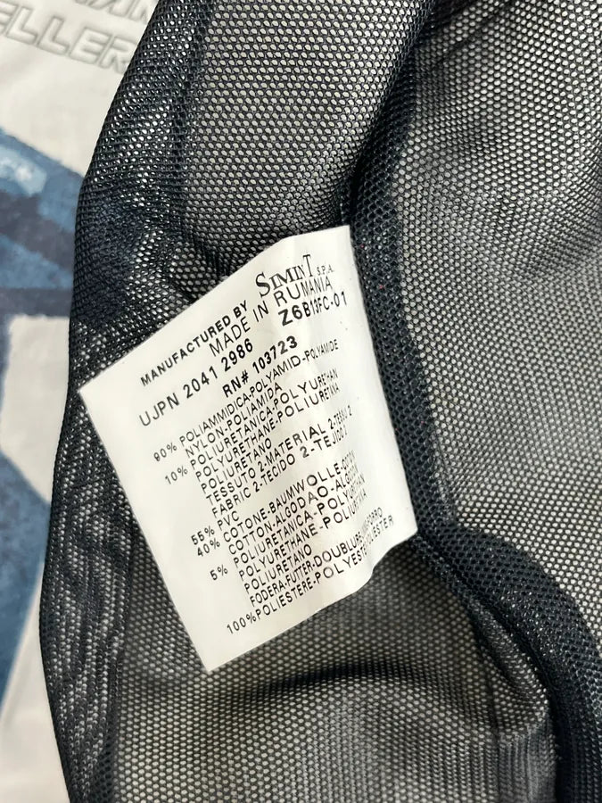 2000s Armani European Ride White & Red Biker Leather Jacket EiKrhjh 11