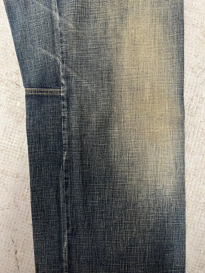 2000s Armani Faded Blue Denim Jeans (M/L) 12