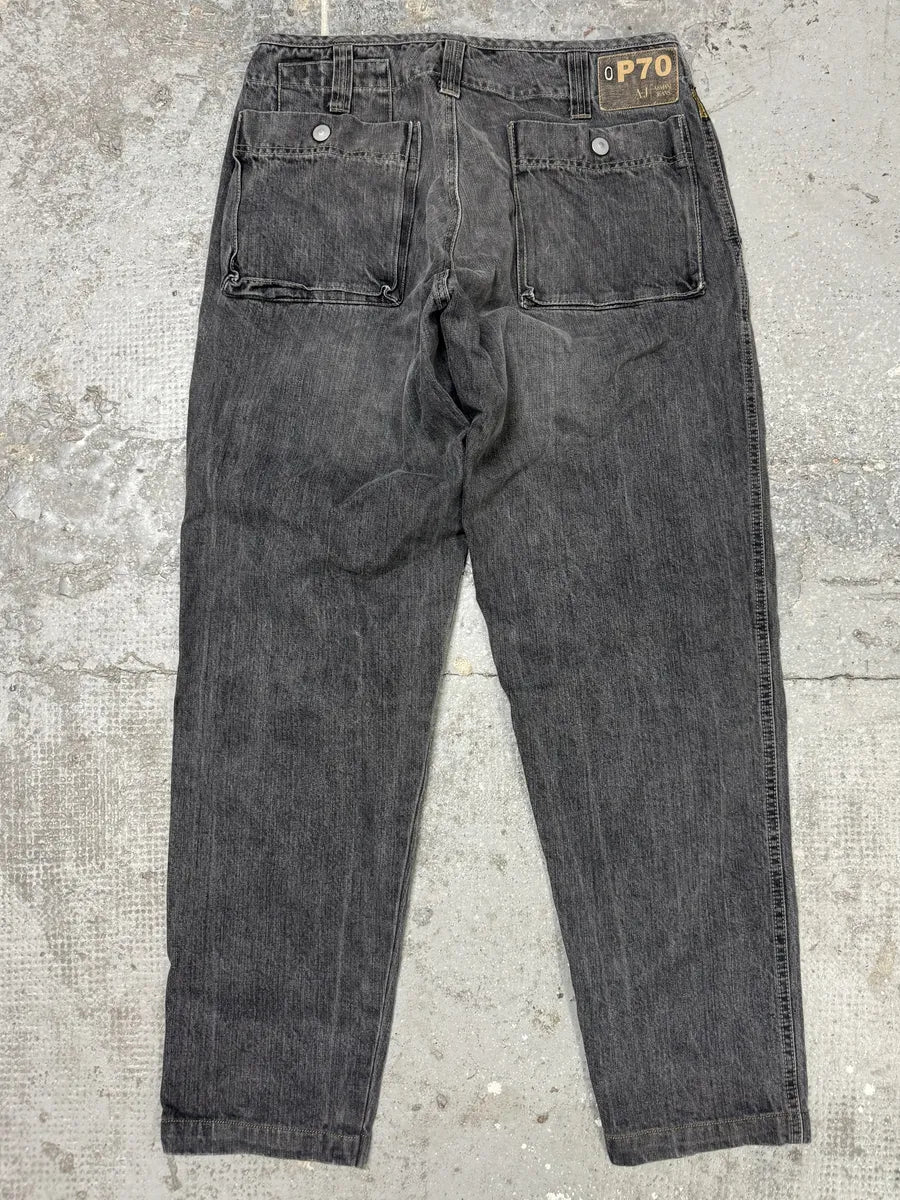 2000s Armani Grey Archive Denim Jeans XdRLYGg 1