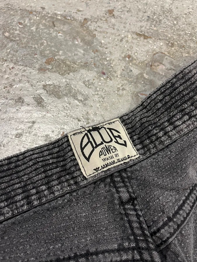 2000s Armani Grey Corduroy Pants Dphsark 11