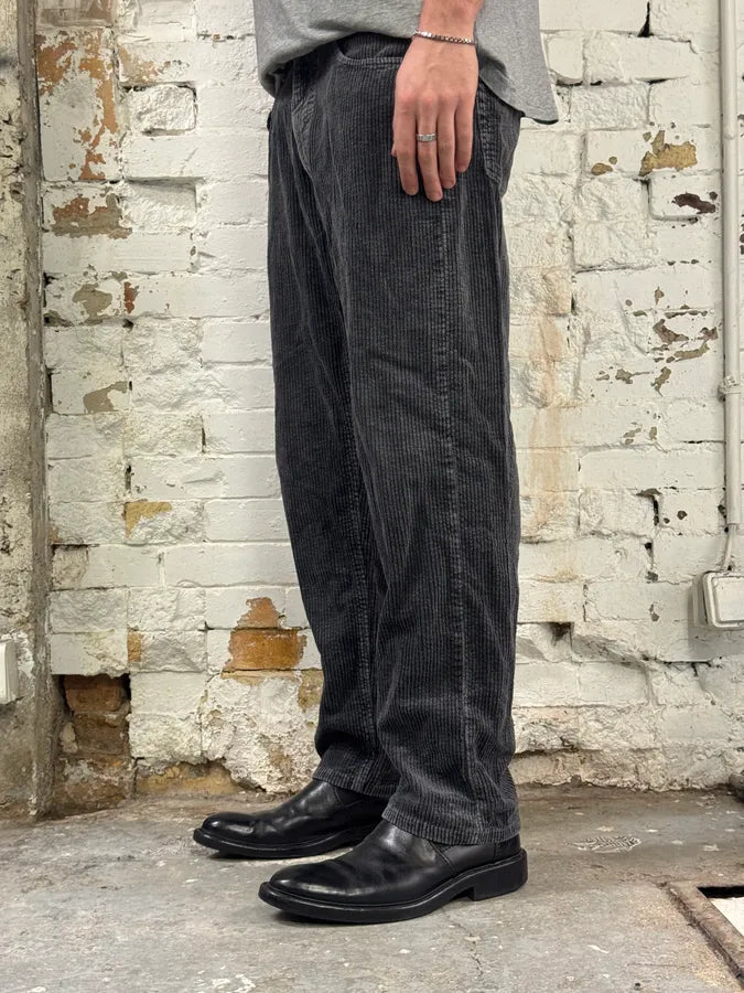 2000s Armani Grey Corduroy Pants Dphsark 2