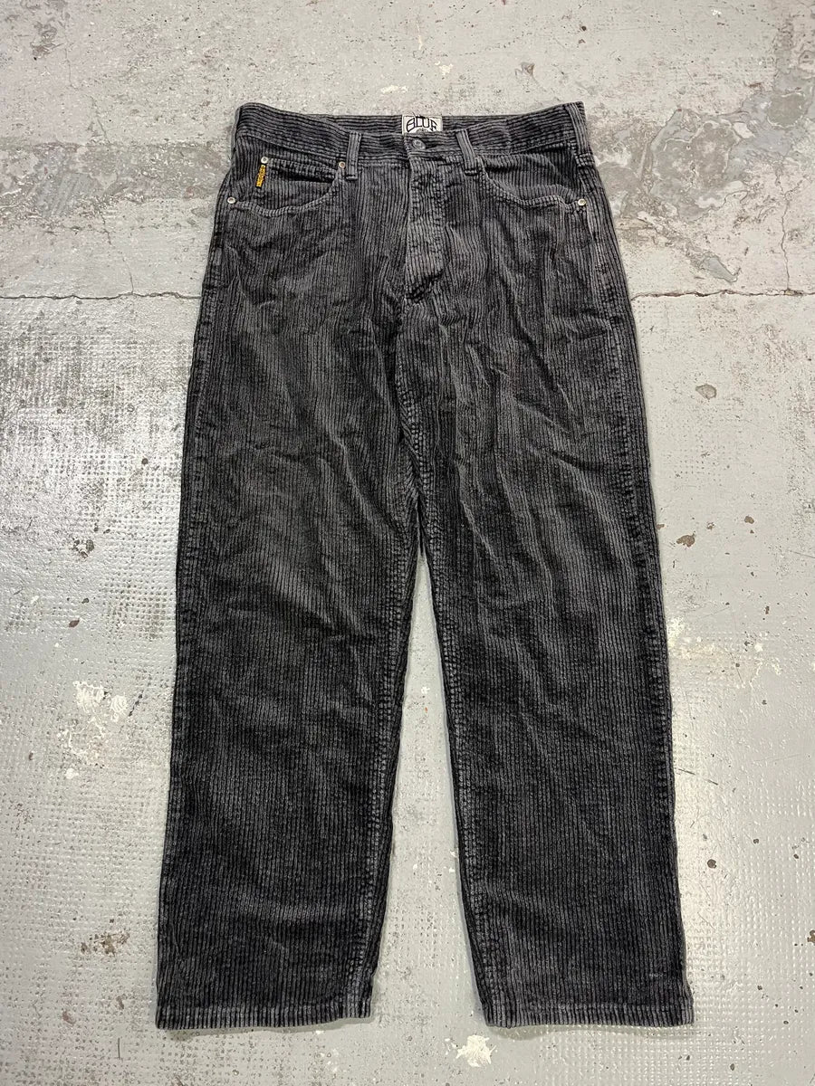 2000s Armani Grey Corduroy Pants Dphsark 4