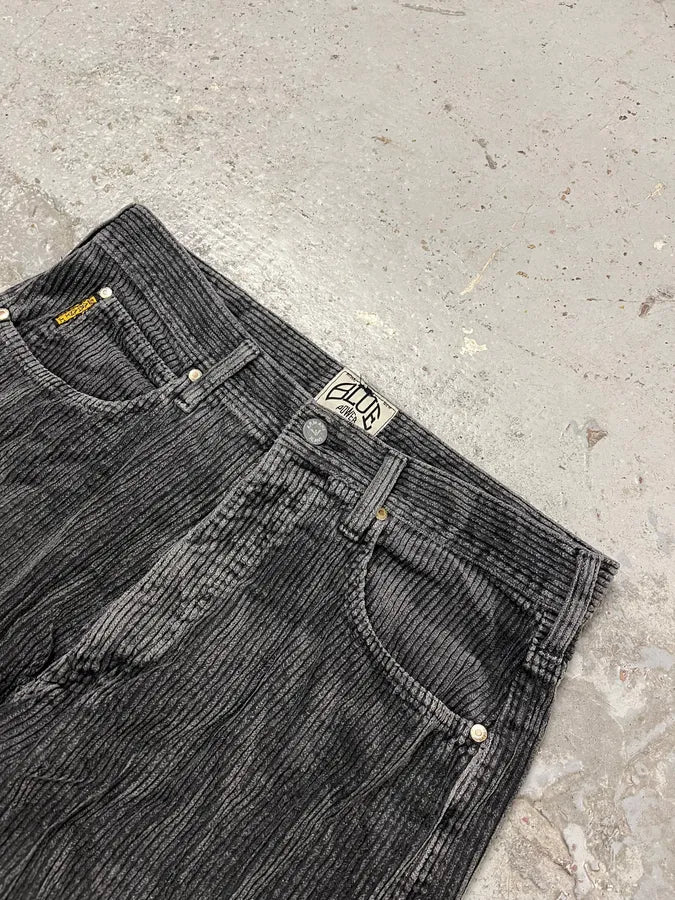 2000s Armani Grey Corduroy Pants Dphsark 5