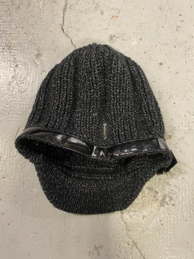 2000s Armani Grey Wool Hat BcQojsf 3