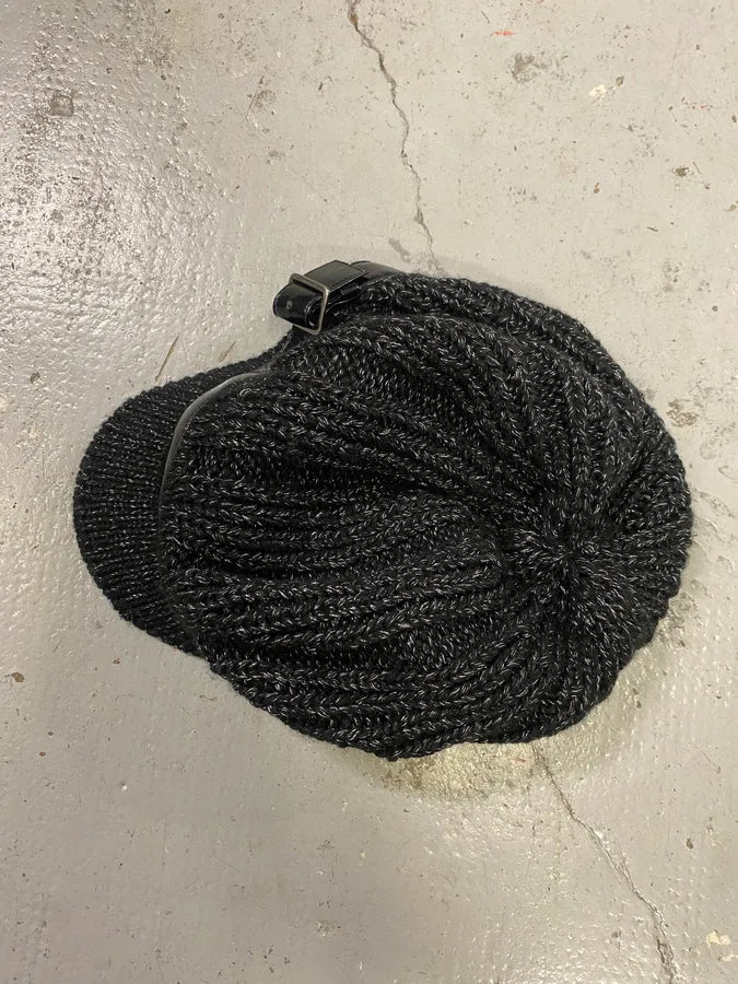 2000s Armani Grey Wool Hat BcQojsf 4