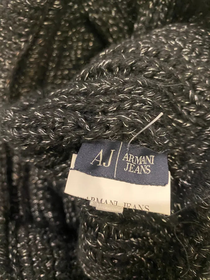 2000s Armani Grey Wool Hat BcQojsf 5