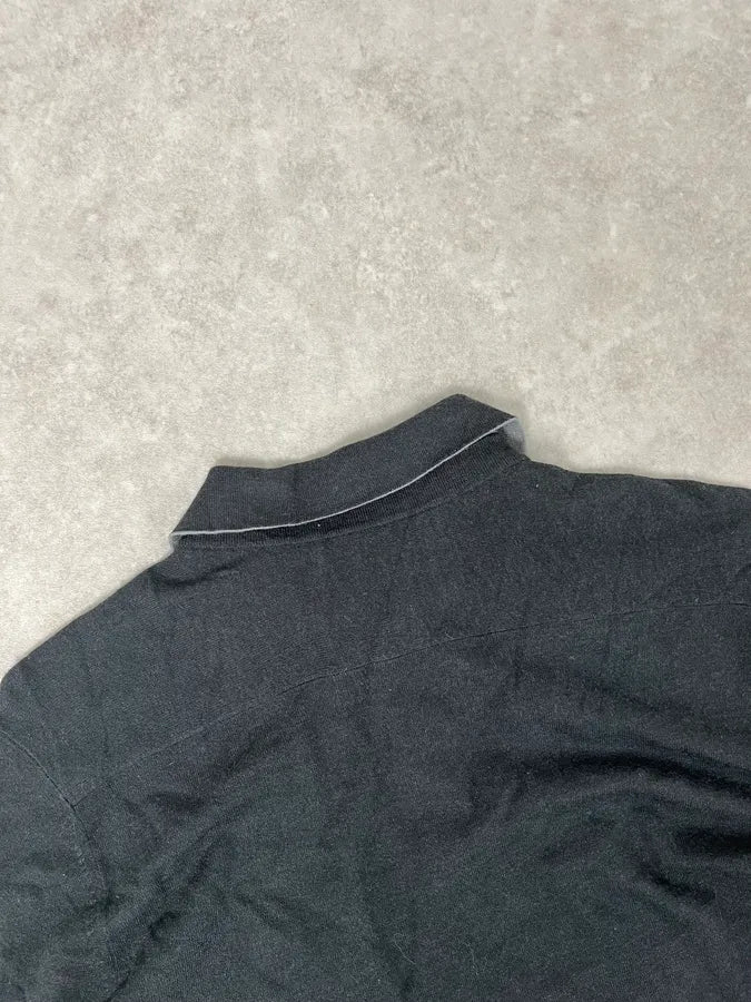 2010s Emporio Armani Grey Wool Polo Longsleeve PhSkwca 6