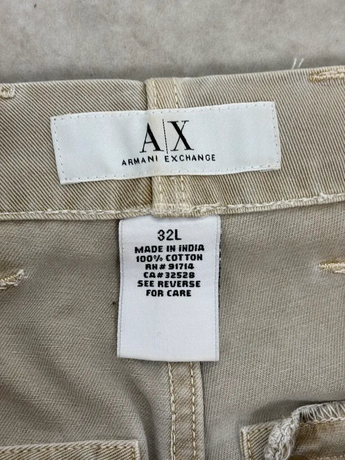 2000s Armani Khaki Cargo Belted Pants JypekAk 10