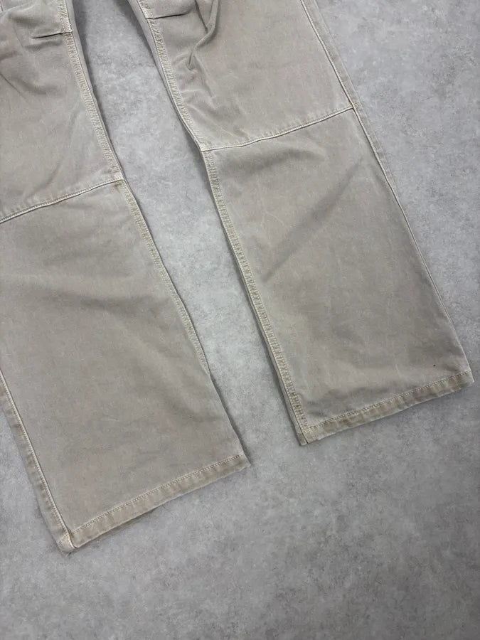 2000s Armani Khaki Cargo Belted Pants JypekAk 6