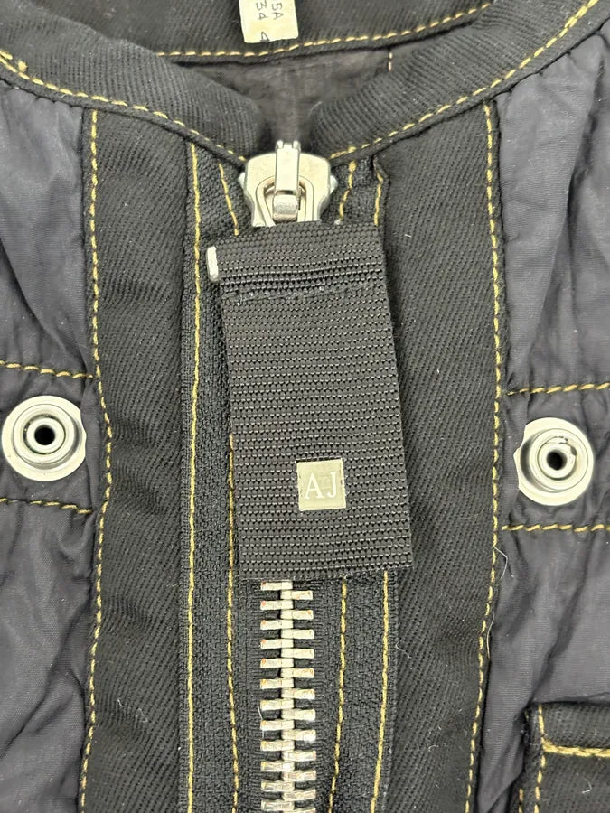 2000s Armani Navy AJ Tactical Vest bFjFUjh 7