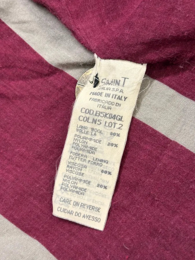 1990s Armani Navy Wool Caban Officer Jacket IbViWtn 9