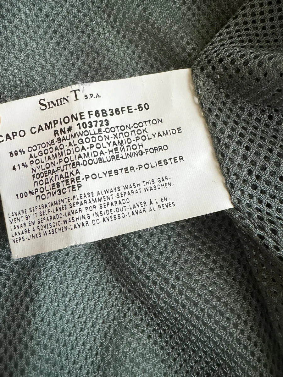 2000s Armani Pastel Drift Green Relaxed Bomber Jacket ogHxgSp 7