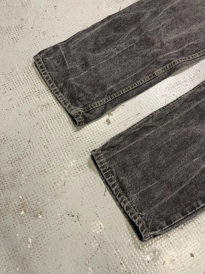 2000s Armani Raw Grey Denim Jeans ZmYTJNZ 6